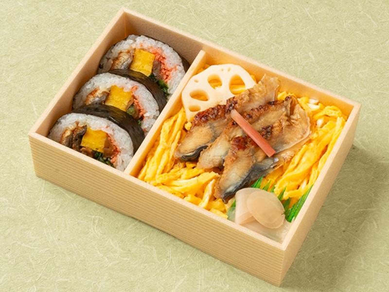 【6月1日～8月31日お届け分限定】うなぎの寿司詰合せ（一合）