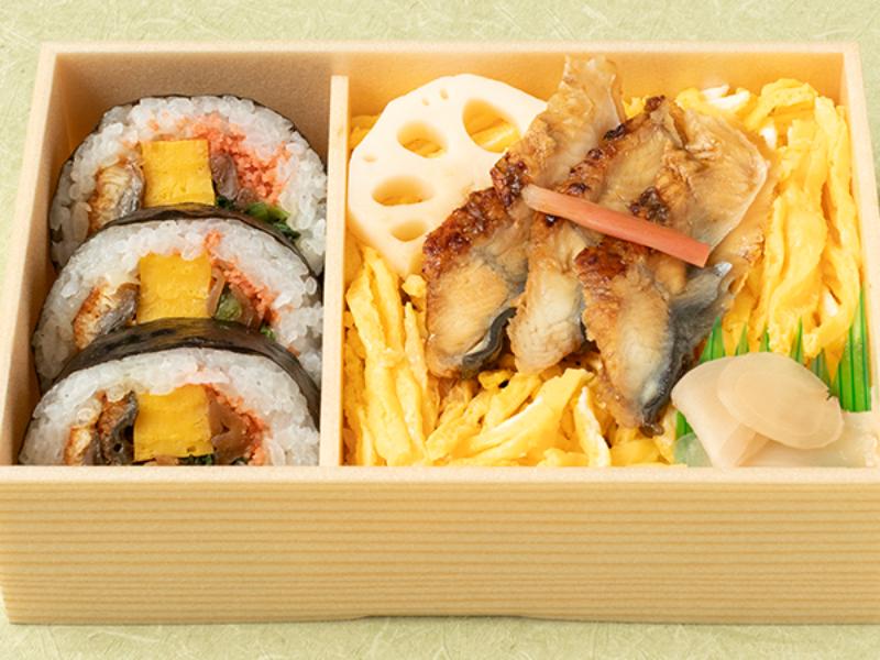 【6月1日～8月31日お届け分限定】うなぎの寿司詰合せ（一合）