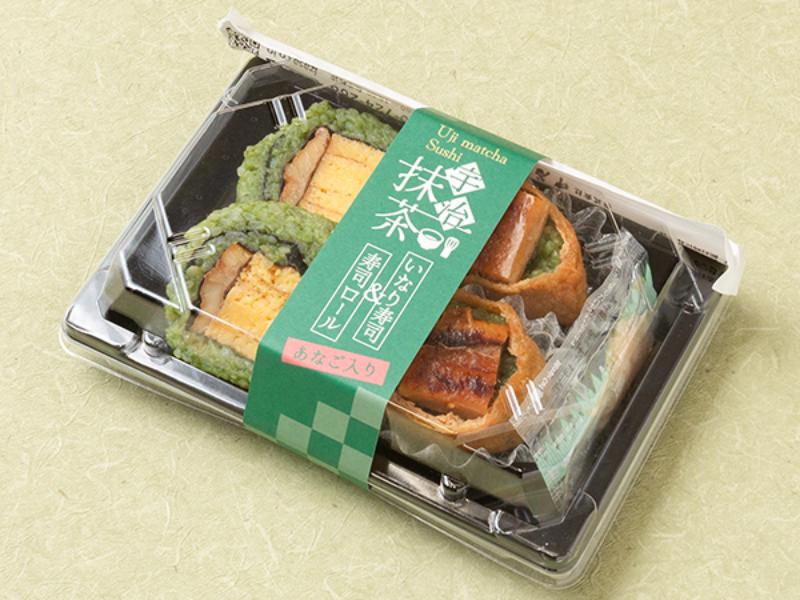 宇治抹茶 いなりと寿司ロール