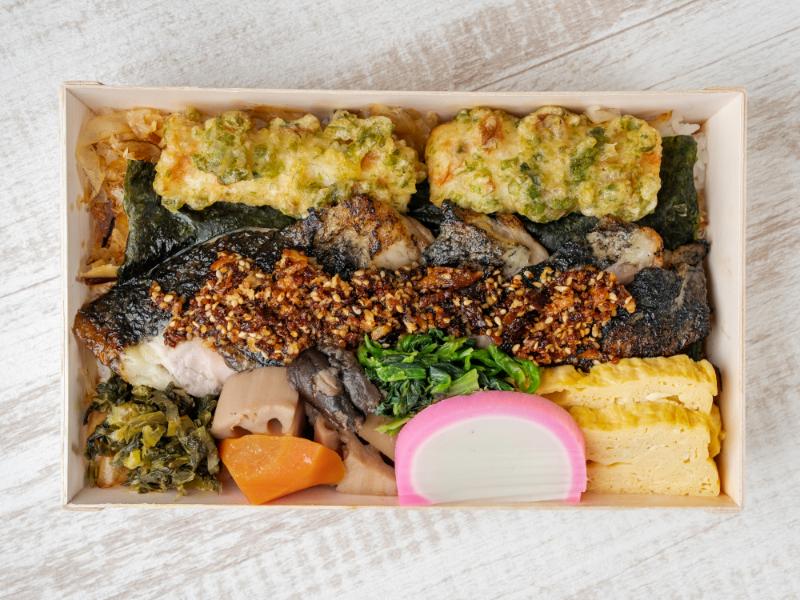 炭火焼鶏ももステーキ海苔弁当
