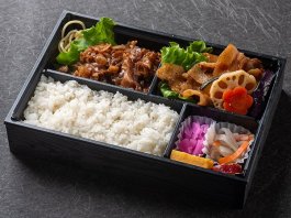 牛と豚の2種の焼肉弁当