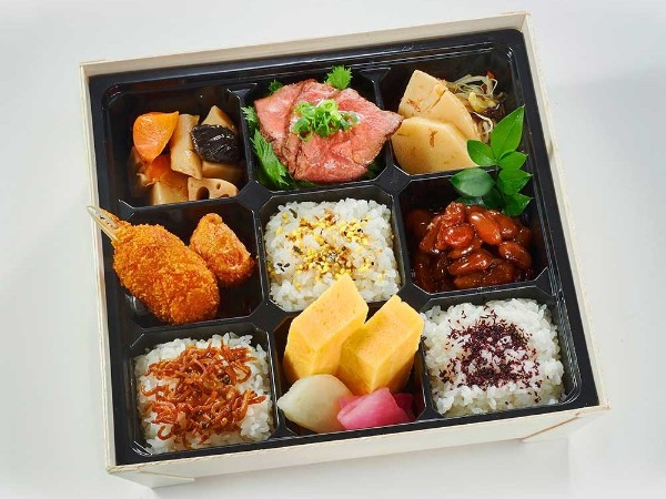 㐂船 和牛ローストビーフの彩り弁当