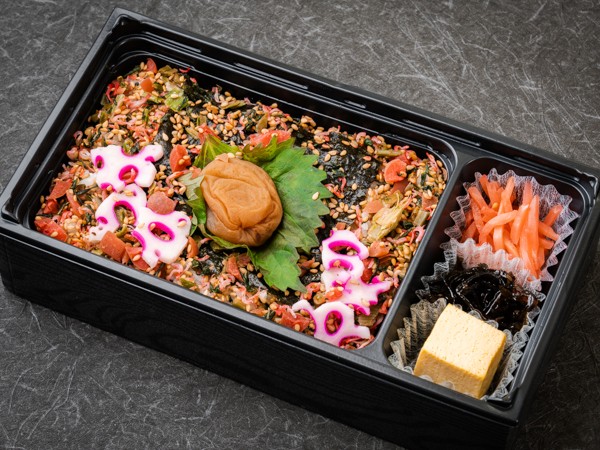 梅づくし日の丸ちりめん弁当