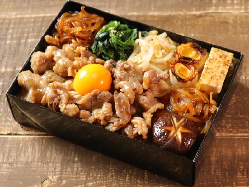 和牛ぼたんすき焼き重