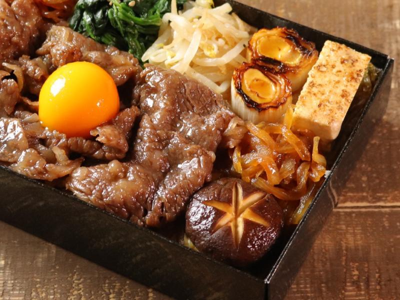 【黒毛和牛】ぼたんすき焼き重