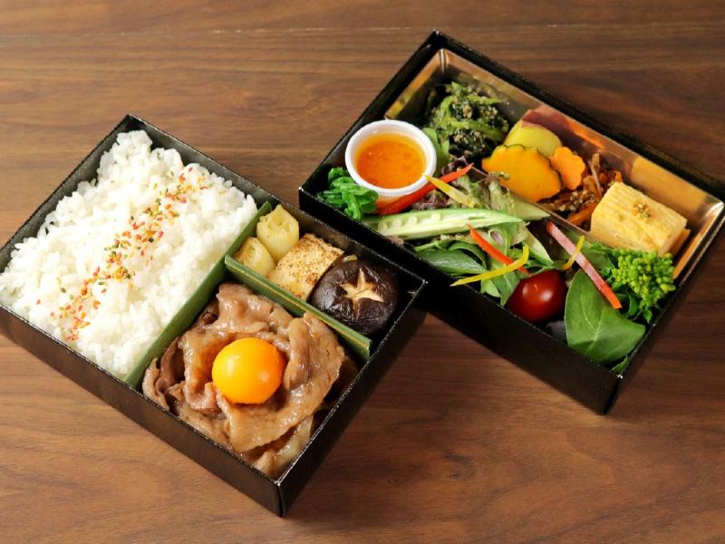 【黒毛和牛】特撰すき焼き二段御膳