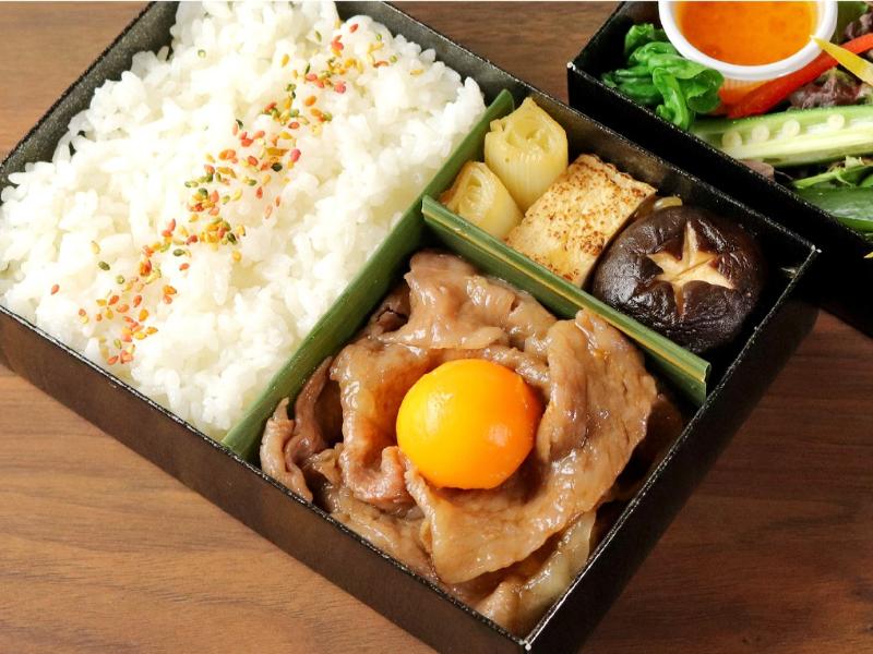 【黒毛和牛】特撰すき焼き二段御膳