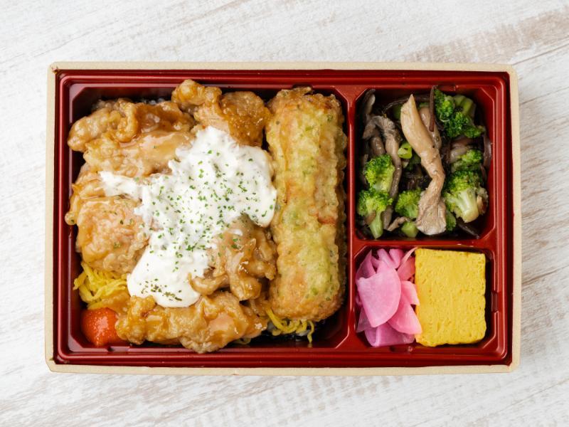 チキン南蛮海苔重