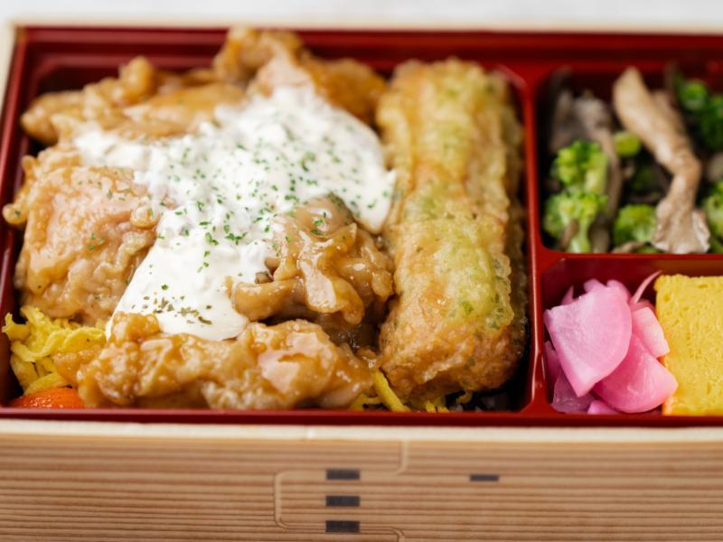 チキン南蛮海苔重