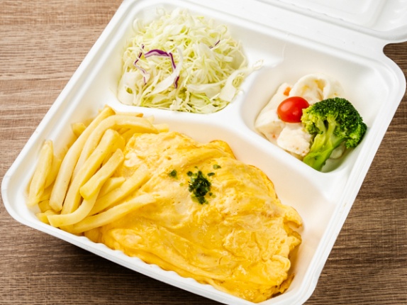 チーズオムライスプレート