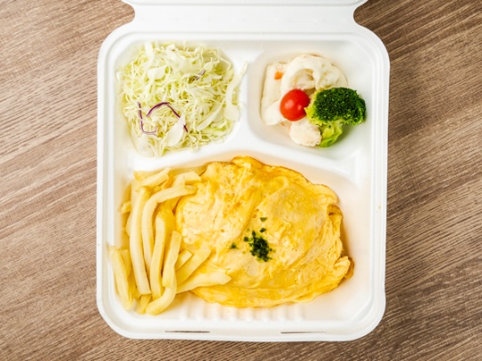 チーズオムライスプレート