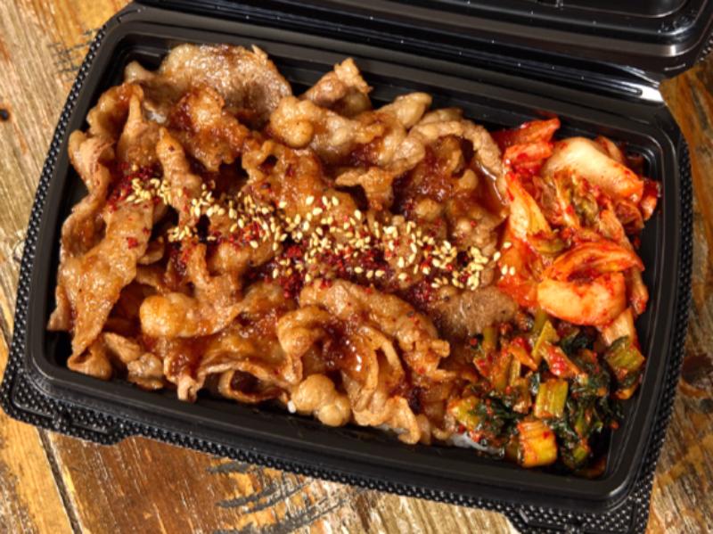 和牛切り落としカルビ焼肉弁当