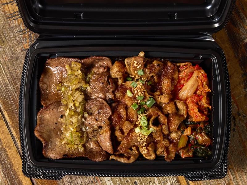 牛タン＆牛カルビ焼肉弁当
