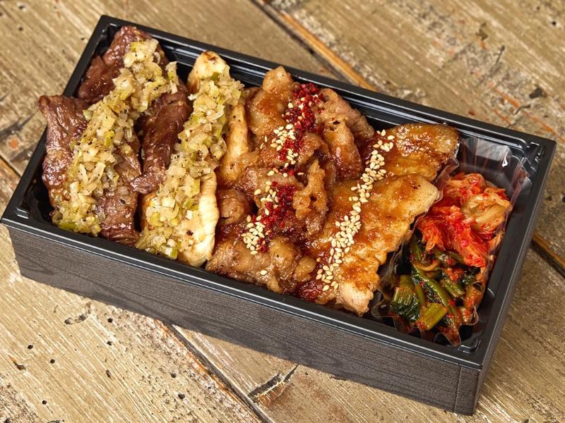 4種バラエティ焼肉弁当