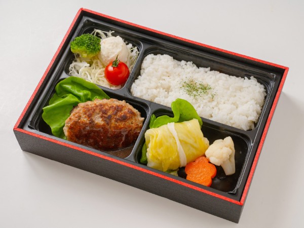 ハンバーグとロールキャベツ弁当