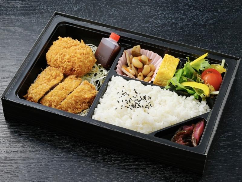 【特選】ヒレかつとメンチカツ御膳