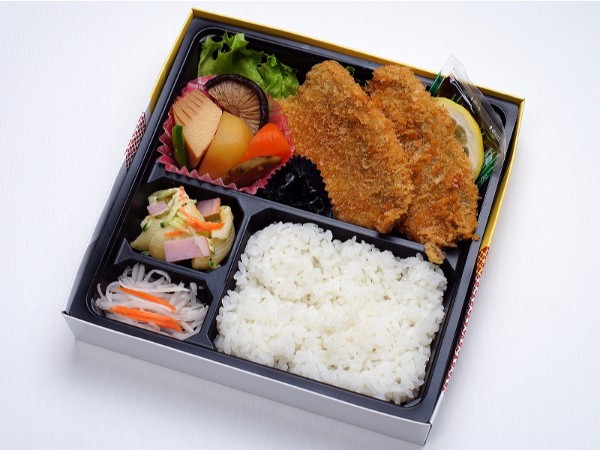 アジフライ弁当
