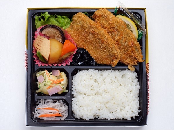 アジフライ弁当