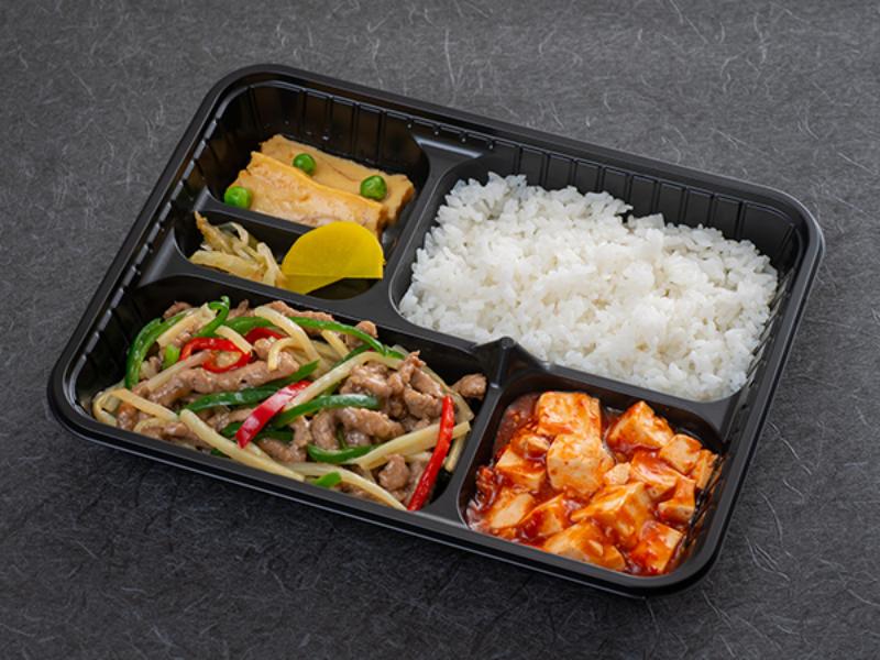 青椒肉絲弁当