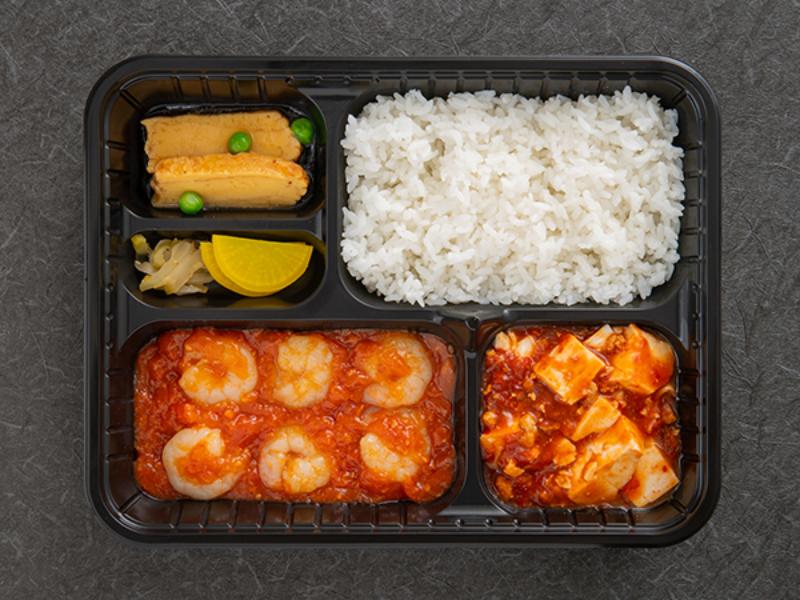 エビチリ弁当