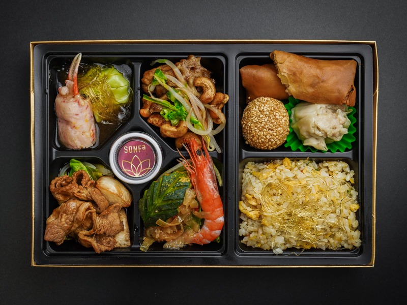 【7升】旬の素材とフカヒレの中華弁当