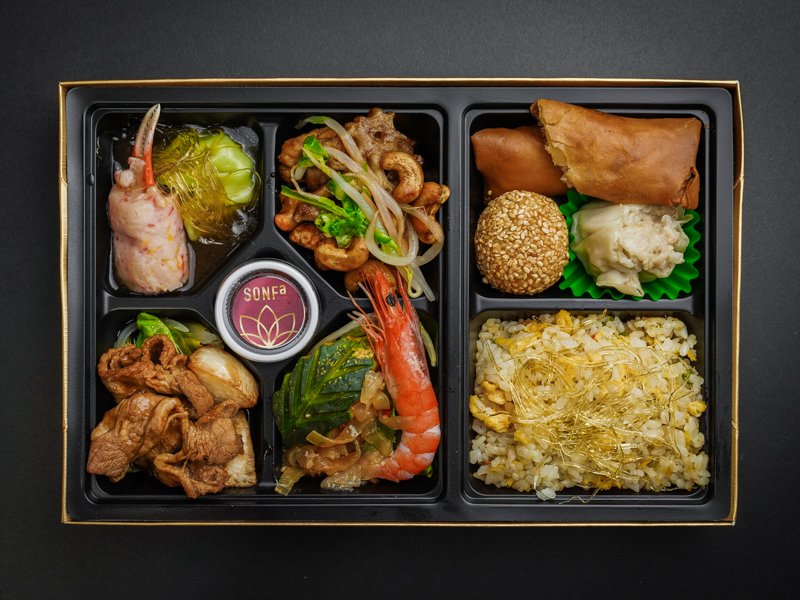 【7升】旬の素材とフカヒレの中華弁当