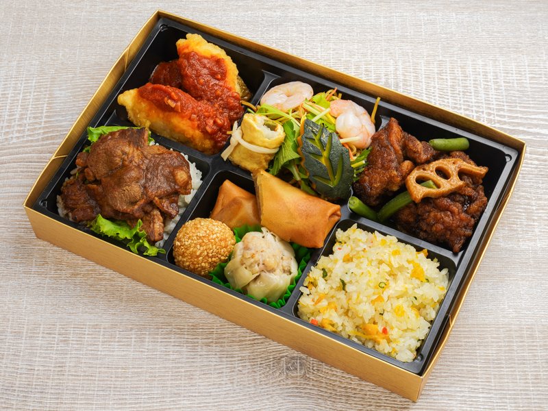 【お弁当デリ限定】6升10品 限定ボリューム中華弁当