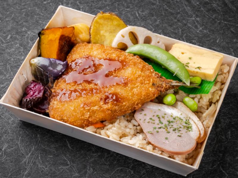 お手軽弁当 アジフライ