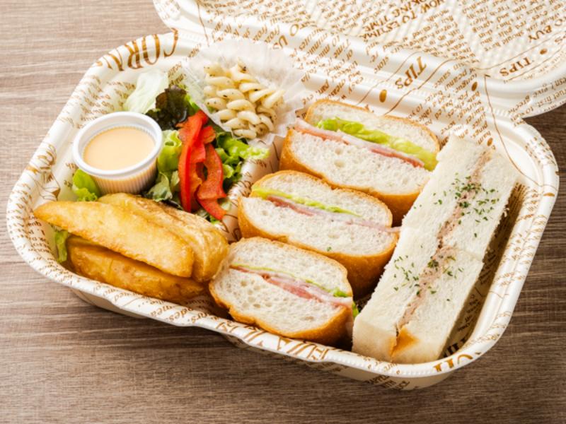 ＢＬＴ＆ツナ２種贅沢サンド