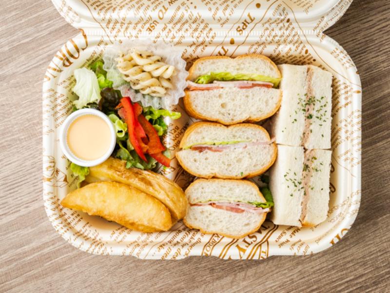 ＢＬＴ＆ツナ２種贅沢サンド