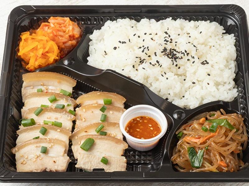 蒸しサムギョプサル弁当