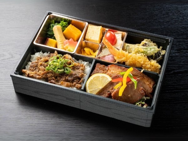 牛しぐれ重＆京都豚バラ御膳