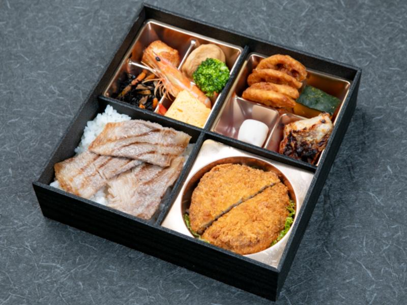 飛騨牛焼肉と飛騨牛コロッケ御膳