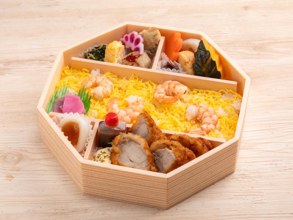 海老ちらし六角弁当