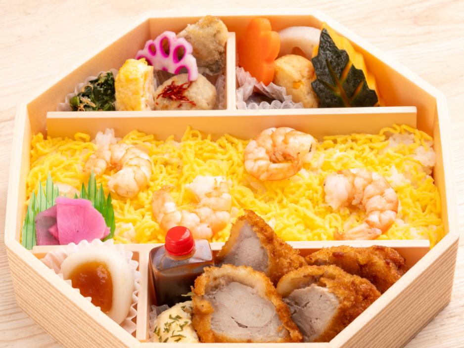 海老ちらし六角弁当