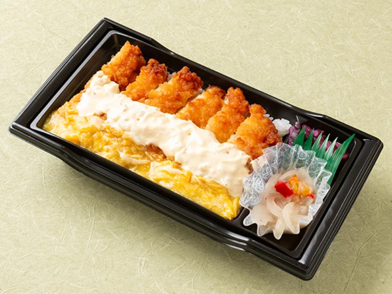 タルタルととろーり玉子のチキンカツ弁当