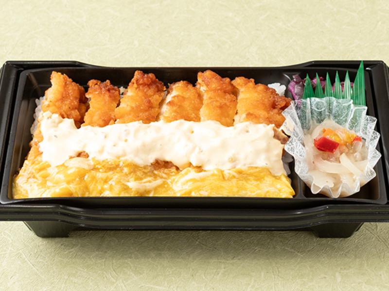 タルタルととろーり玉子のチキンカツ弁当