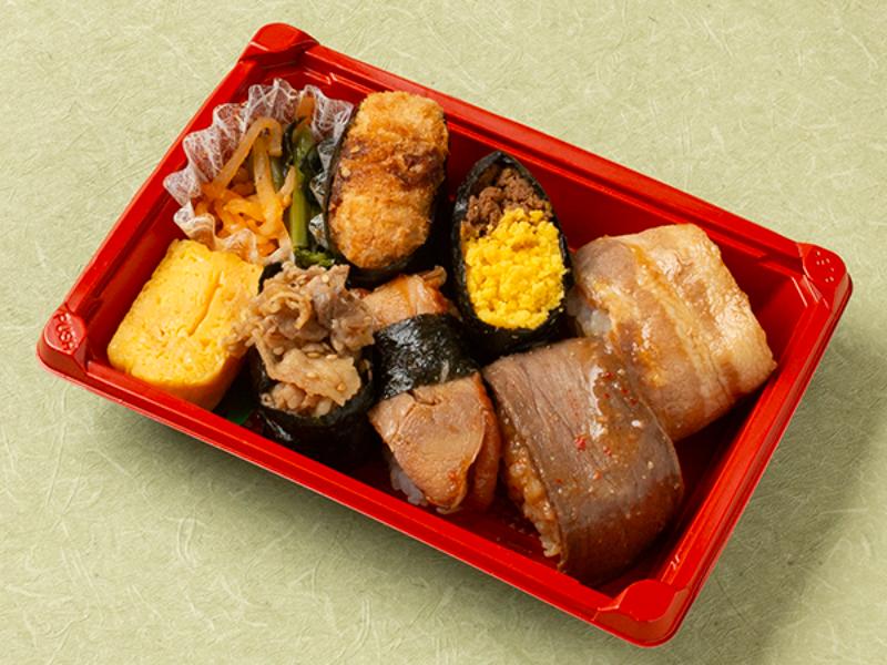 創作お肉の寿司６種盛り