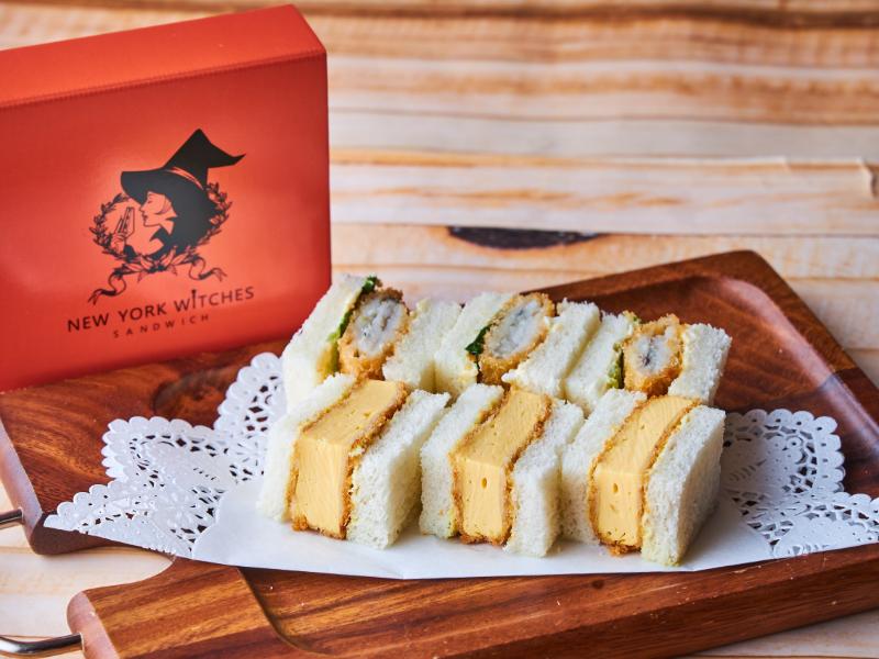 厚焼き玉子 × 特製タルタル・フィッシュカツのコンビサンド