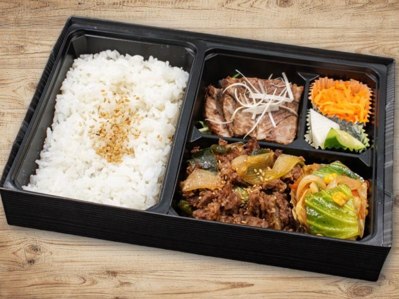 すき焼き牛しぐれ＆牛肉チャーシュー弁当