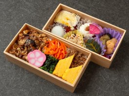 黒毛和牛の焼きしゃぶそぼろ弁当