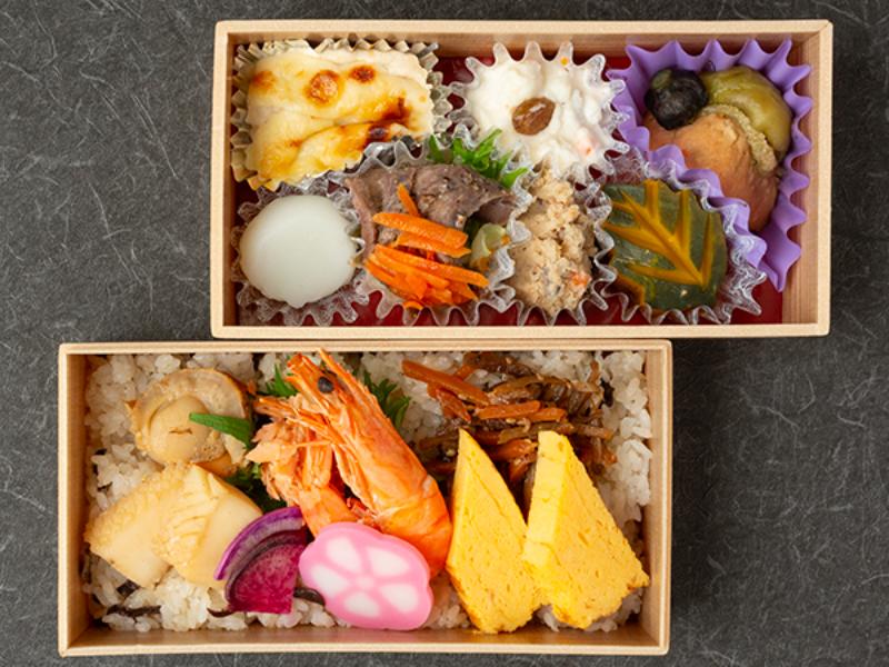 海鮮五目とローストビーフ御膳