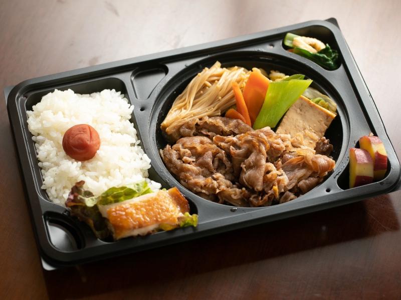 【温まる容器】牛すき弁当