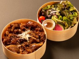特製牛カルビ2段弁当