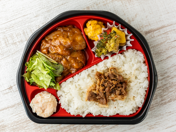 知床弁当 鶏味噌バター焼き