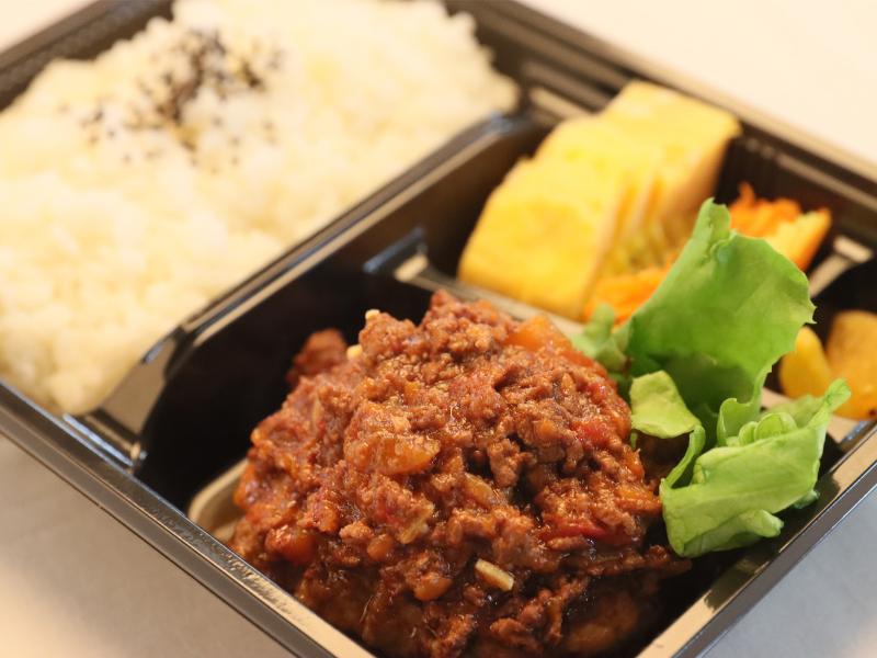 肉×肉ボロネーゼハンバーグ弁当