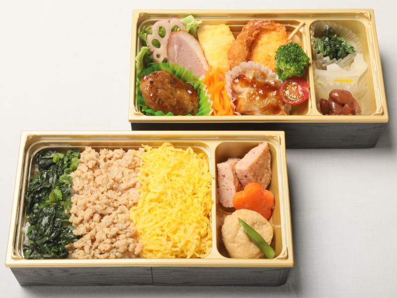 二段三色そぼろ弁当