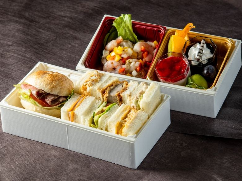 和牛ローストビーフバーガー＆サンドイッチセット