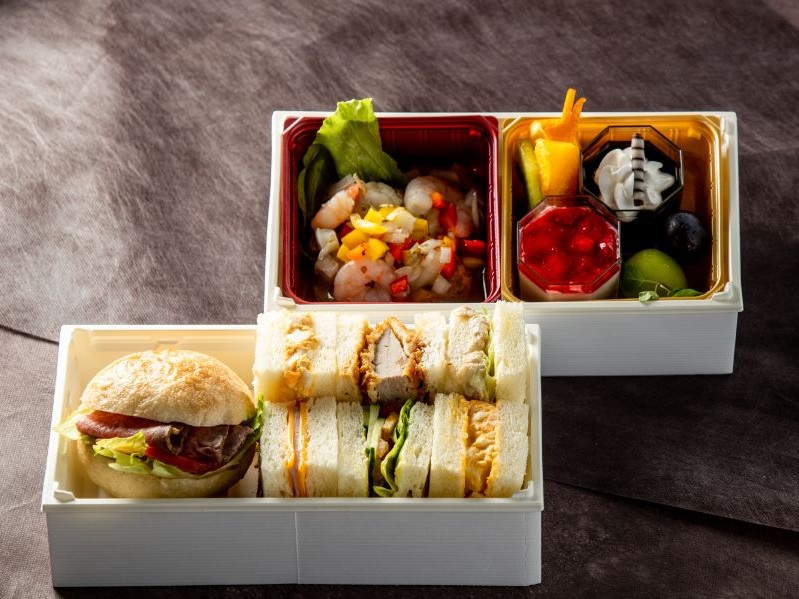 和牛ローストビーフバーガー＆サンドイッチセット