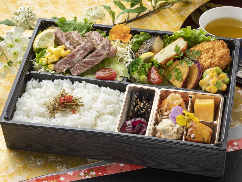 【ご飯が選べる】翔〜特製牛ステーキと彩りおかず〜※肉増量